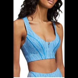 Ivy Park Monogram Zip Sports Bra